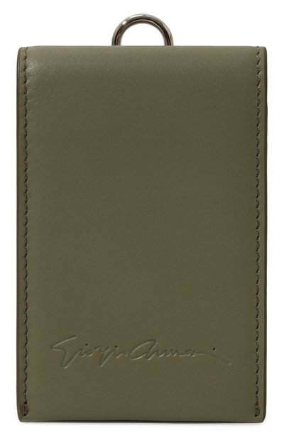 Мужской кожаный футляр для кредитных карт GIORGIO ARMANI, арт. Y2R703/YS62E
