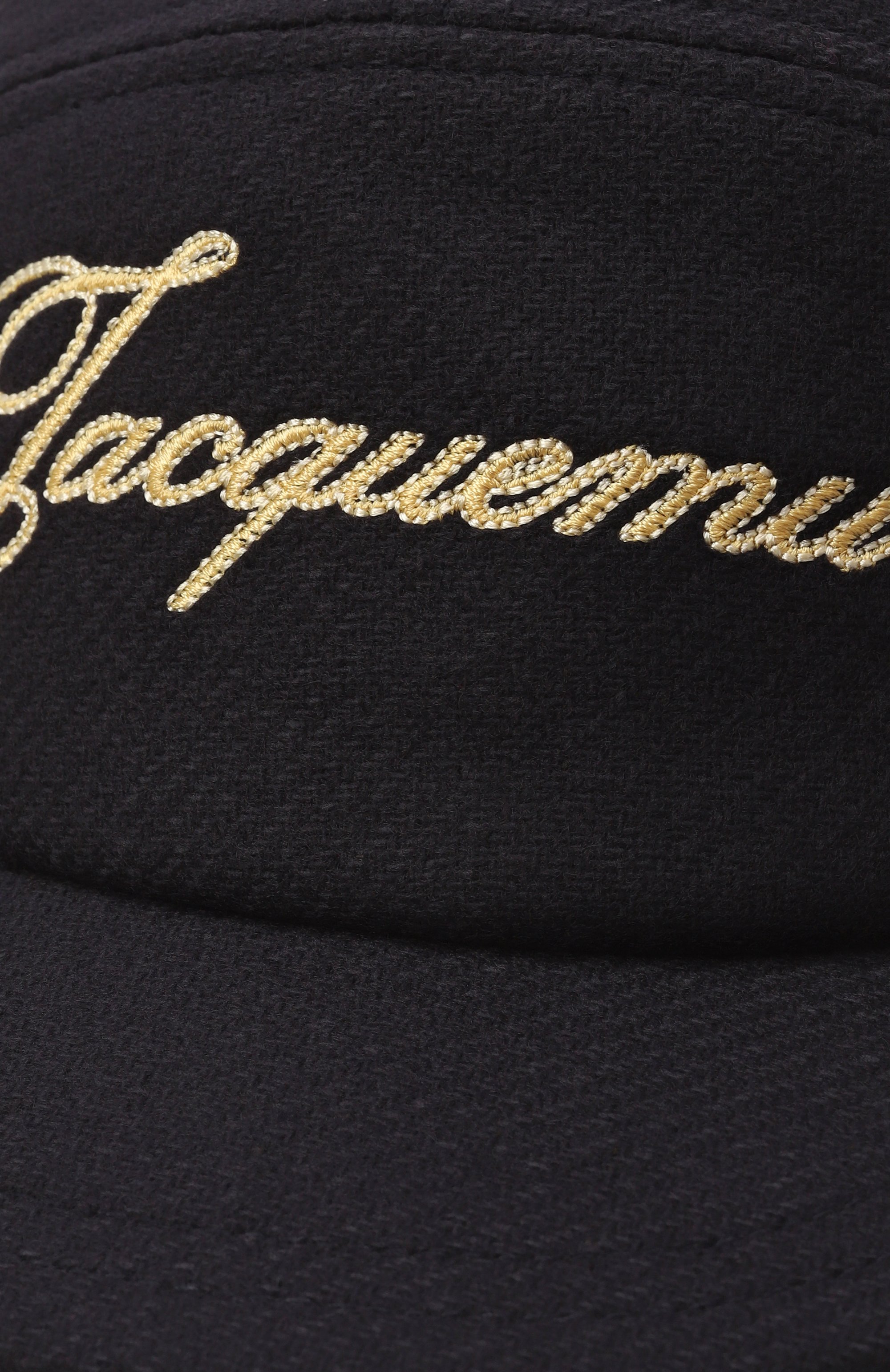 Шерстяная бейсболка JACQUEMUS темно-синего цвета по цене 27050 руб., арт. 25HACU00790/AW00702, фото 3 Шерстяная бейсболка JACQUEMUS, арт. 25HACU00790/AW00702, фото 3