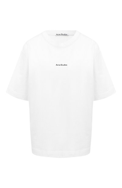 Женская хлопковая футболка ACNE STUDIOS, арт. AL0149