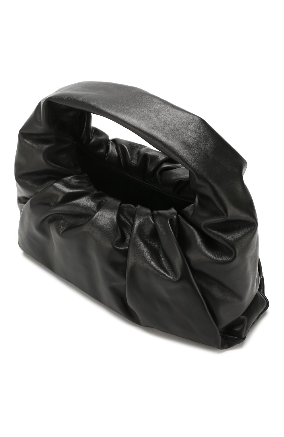 Женская черная сумка shoulder pouch BOTTEGA VENETA купить в