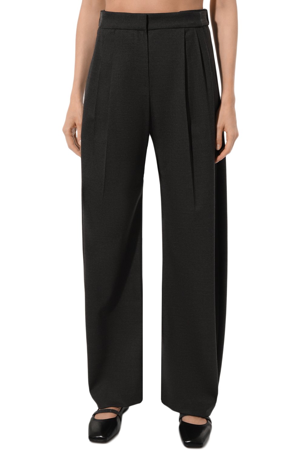 Шерстяные брюки BRUNELLO CUCINELLI, арт. MG912P8736, фото 3