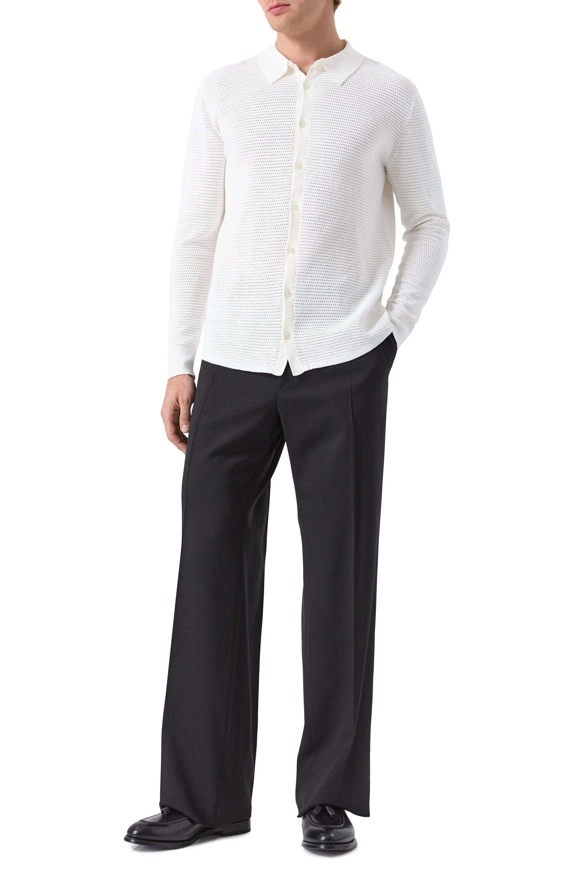 Шерстяные брюки DOLCE & GABBANA, арт. GYZMHT/GJ089, фото 2