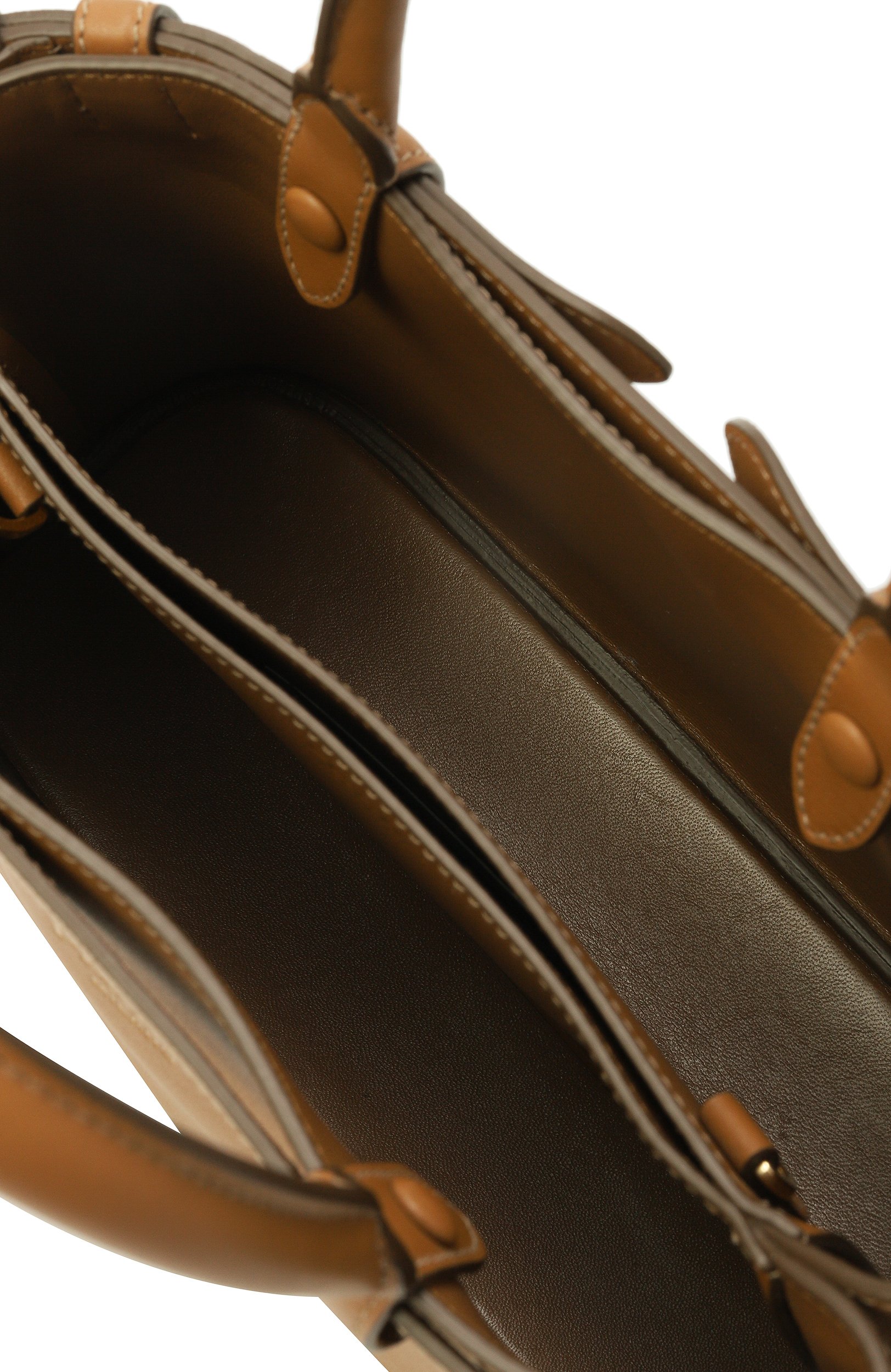 Сумка buckle small PRADA коричневого цвета по цене 539000 руб., арт. 1BA418/2CYS, фото 5 Сумка buckle small PRADA, арт. 1BA418/2CYS, фото 5