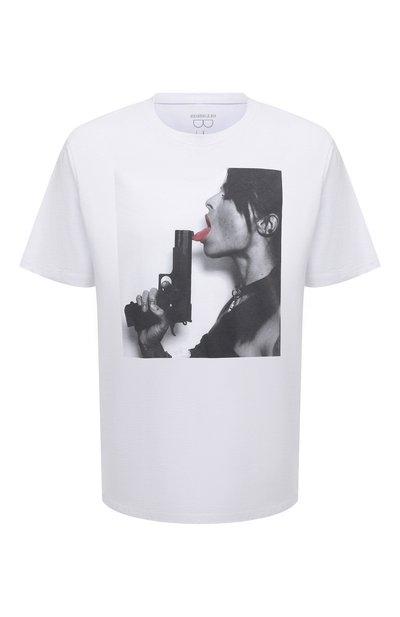 Хлопковая футболка BISIBIGLIO, арт. LINPIST/2212 RIF (C0TT0NE PESANTE), фото 1