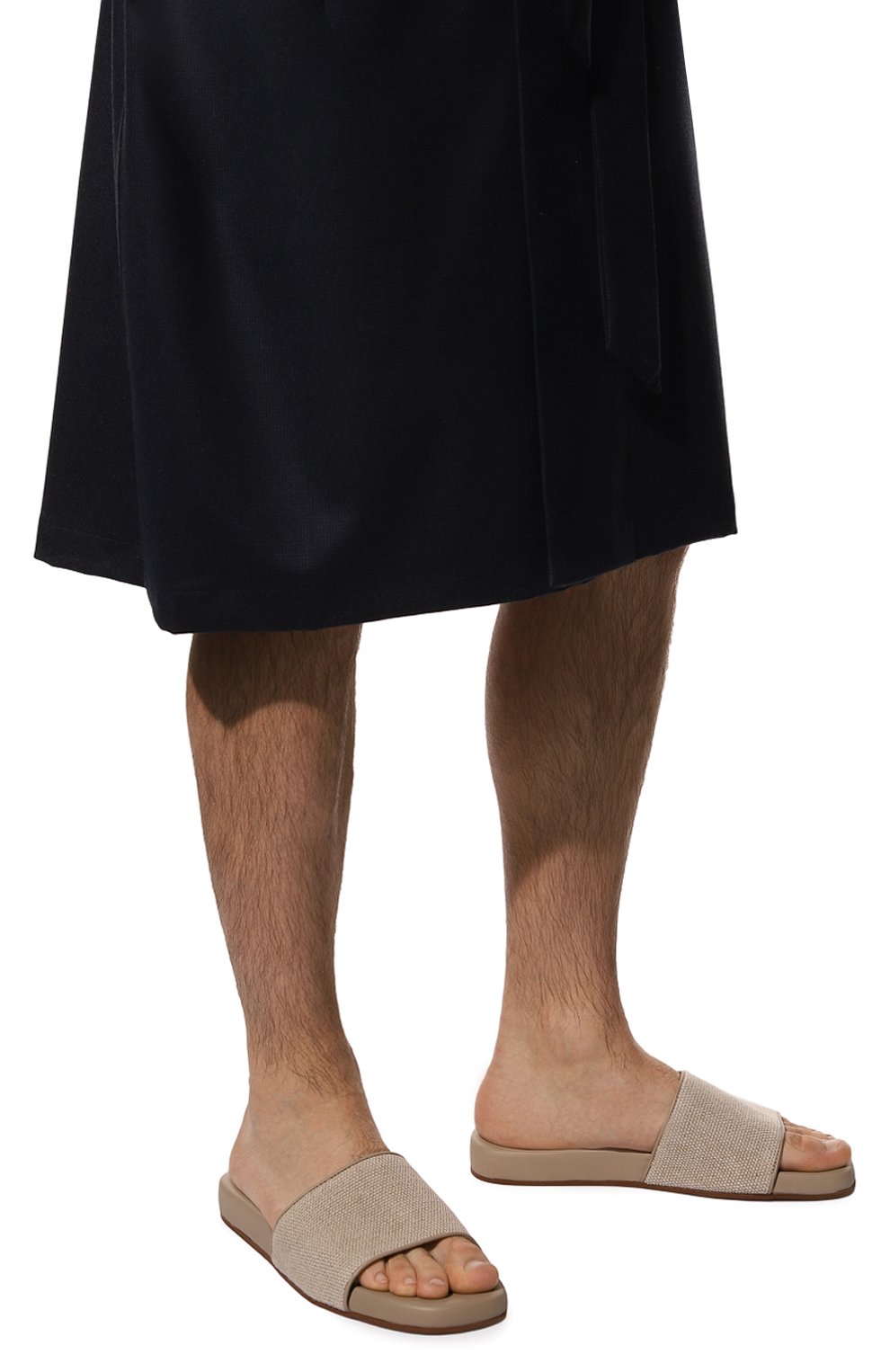 Комбинированные ш лепанцы sea-slide walk LORO PIANA, арт. FAL6197, фото 3