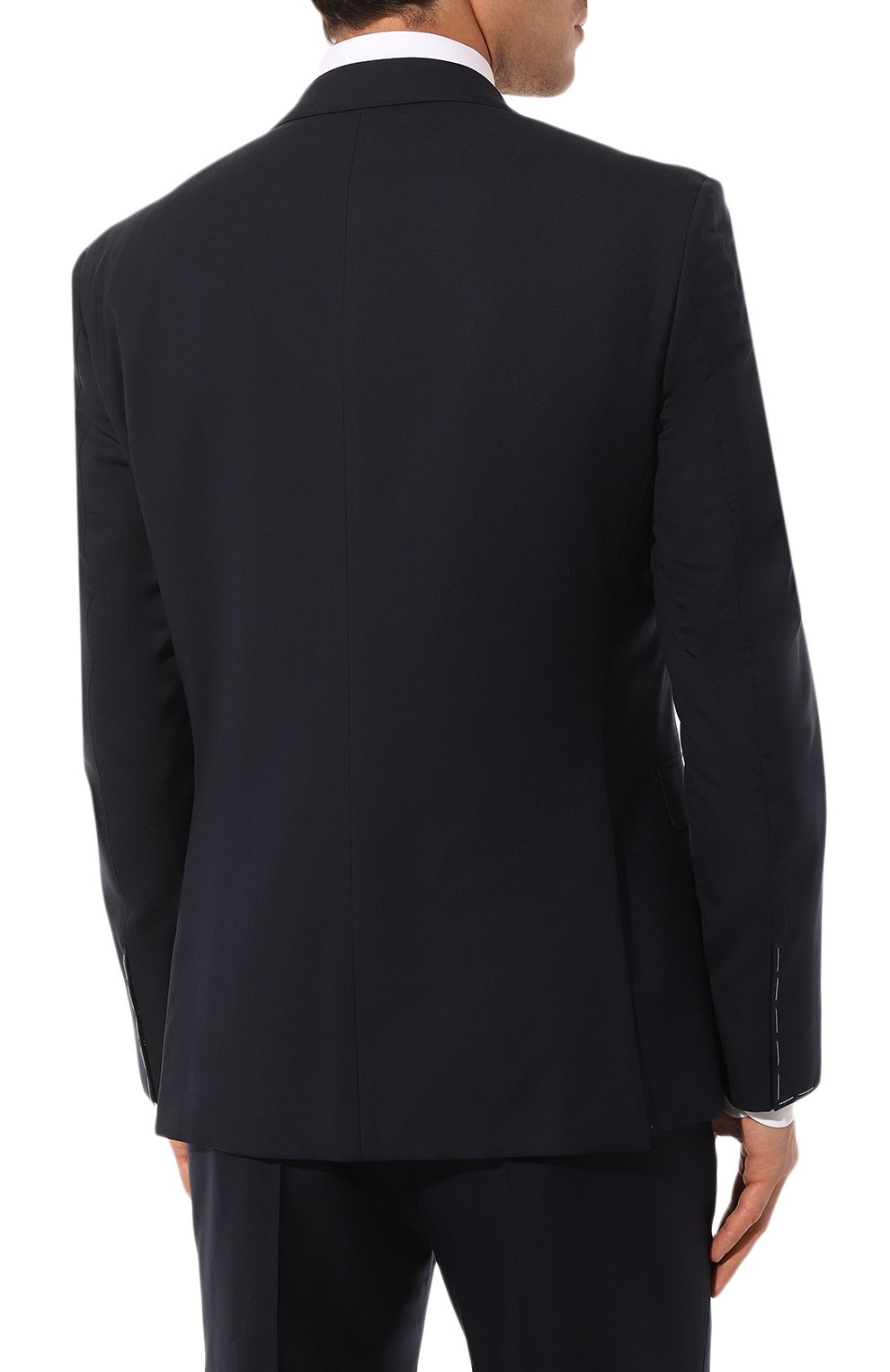 Шерстяной костюм BOSS темно-синего цвета по цене 247000 руб., арт. 50426590, фото 3 Шерстяной костюм BOSS, арт. 50426590, фото 3