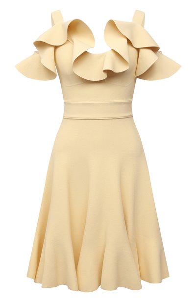 Платье из вискозы ALEXANDER MCQUEEN, арт. 659362/Q1ATV, фото 1