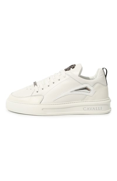 Кожаные кеды ROBERTO CAVALLI, арт. PRS015/PZA58, фото 4