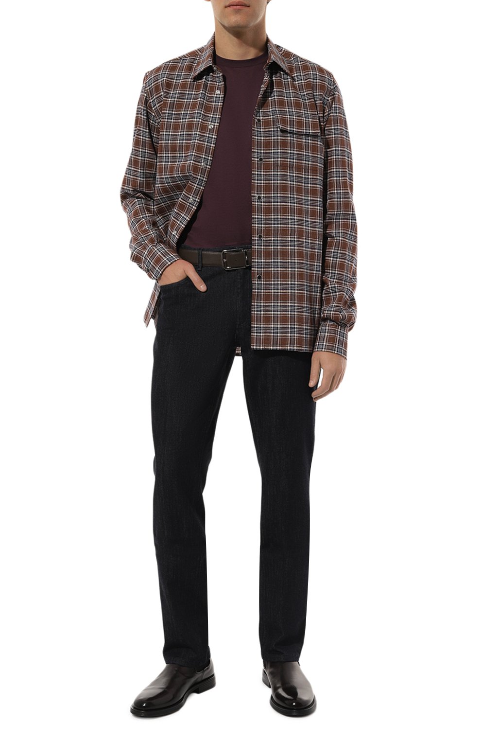 Хлопковая футболка ZILLI, арт. TSR001M0110VFST00, фото 2