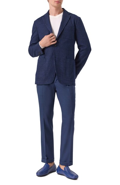 Пиджак изо льна и хлопка CANALI, арт. J0147/JJ02973, фото 3