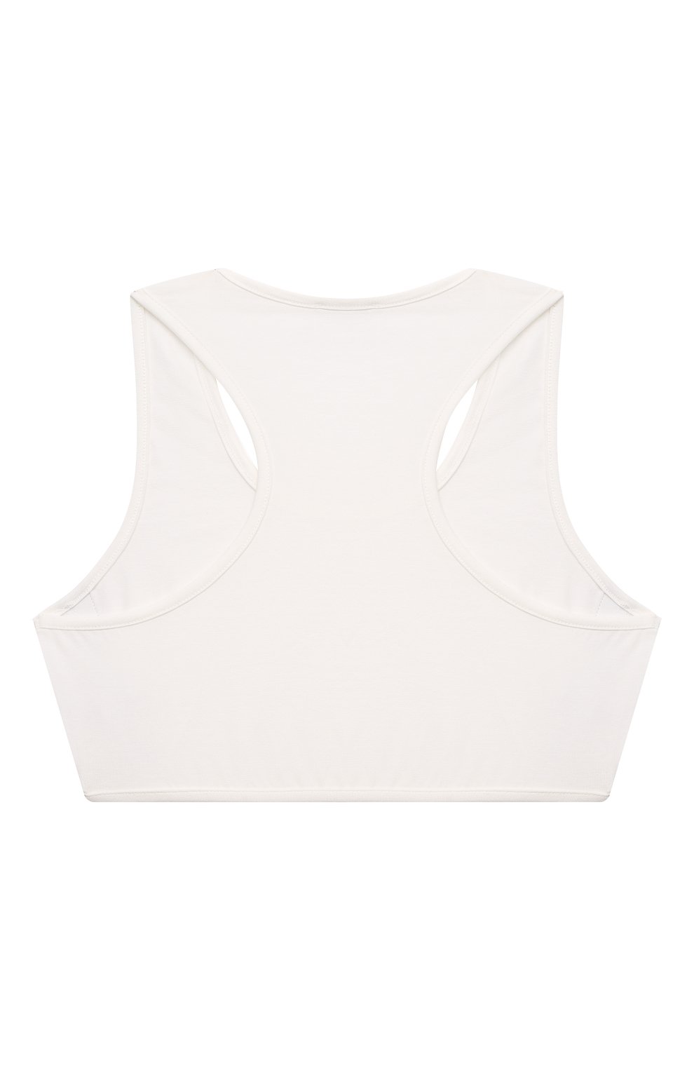 Хлопковый топ LA PERLA белого цвета по цене 6140 руб., арт. 55959/8A-14A, фото 2 Хлопковый топ LA PERLA, арт. 55959/8A-14A, фото 2