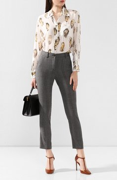 Шерстяные брюки DOLCE & GABBANA, арт. FTAMUT/FQBBK, фото 1