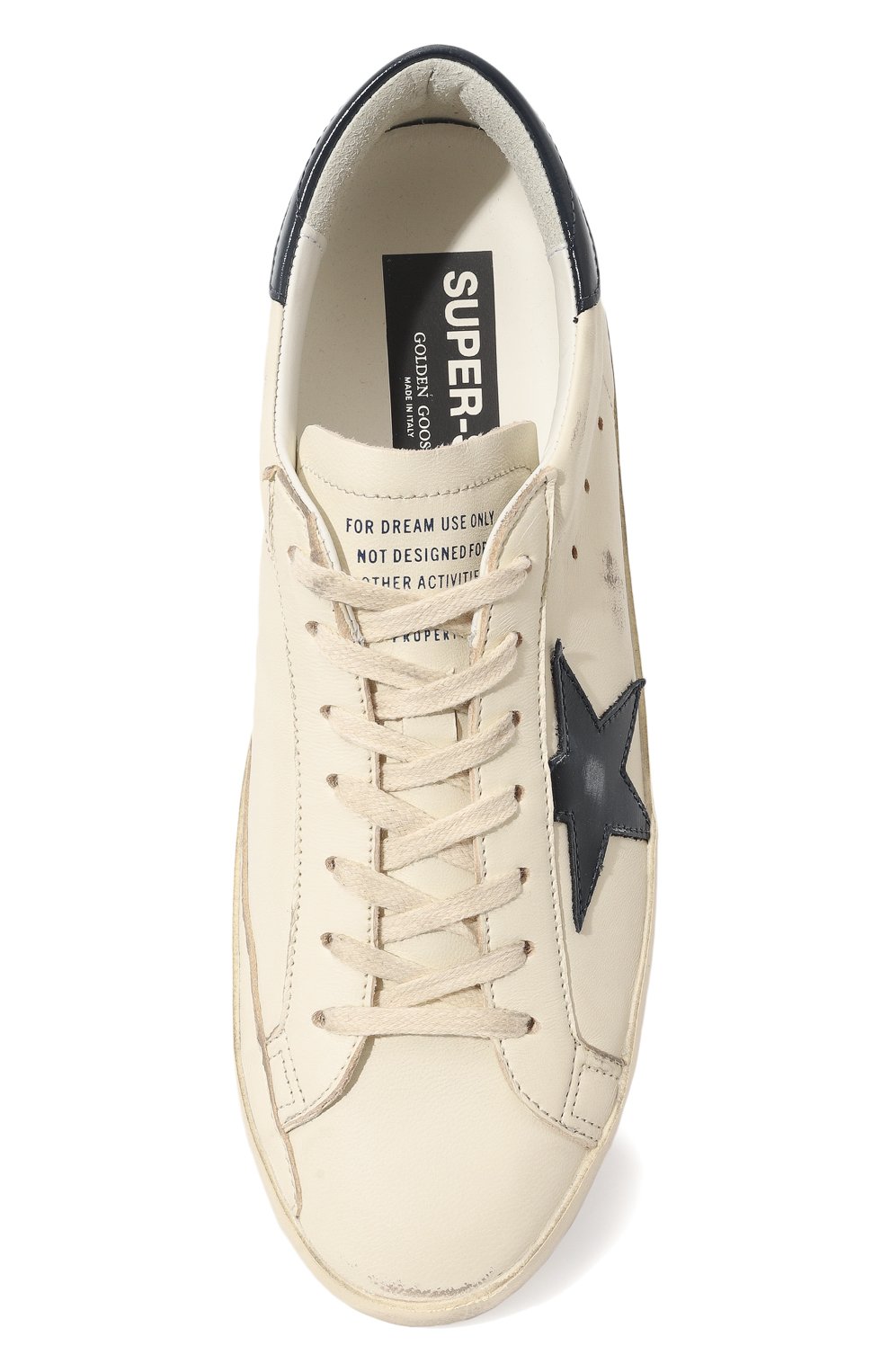 Кожаные кеды super-star GOLDEN GOOSE DELUXE BRAND, арт. GMF00101.F004164, фото 6