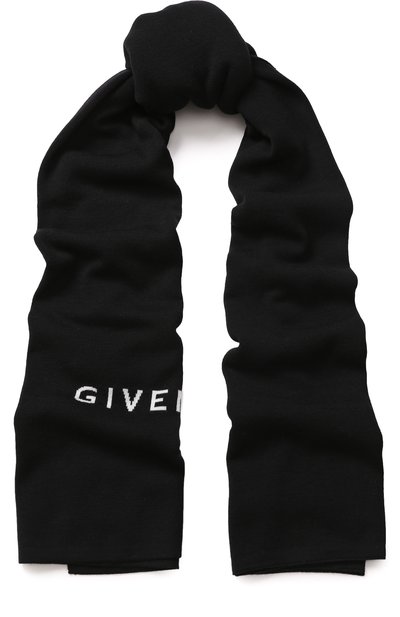 Шерстяной шарф с логотипом бренда GIVENCHY, арт. GW7018/U1459, фото 1
