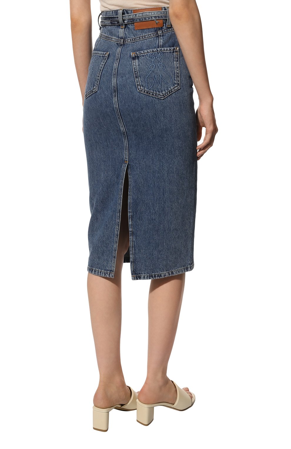 Джинсовая юбка PATRIZIA PEPE, арт. 8G0279_D013, фото 4