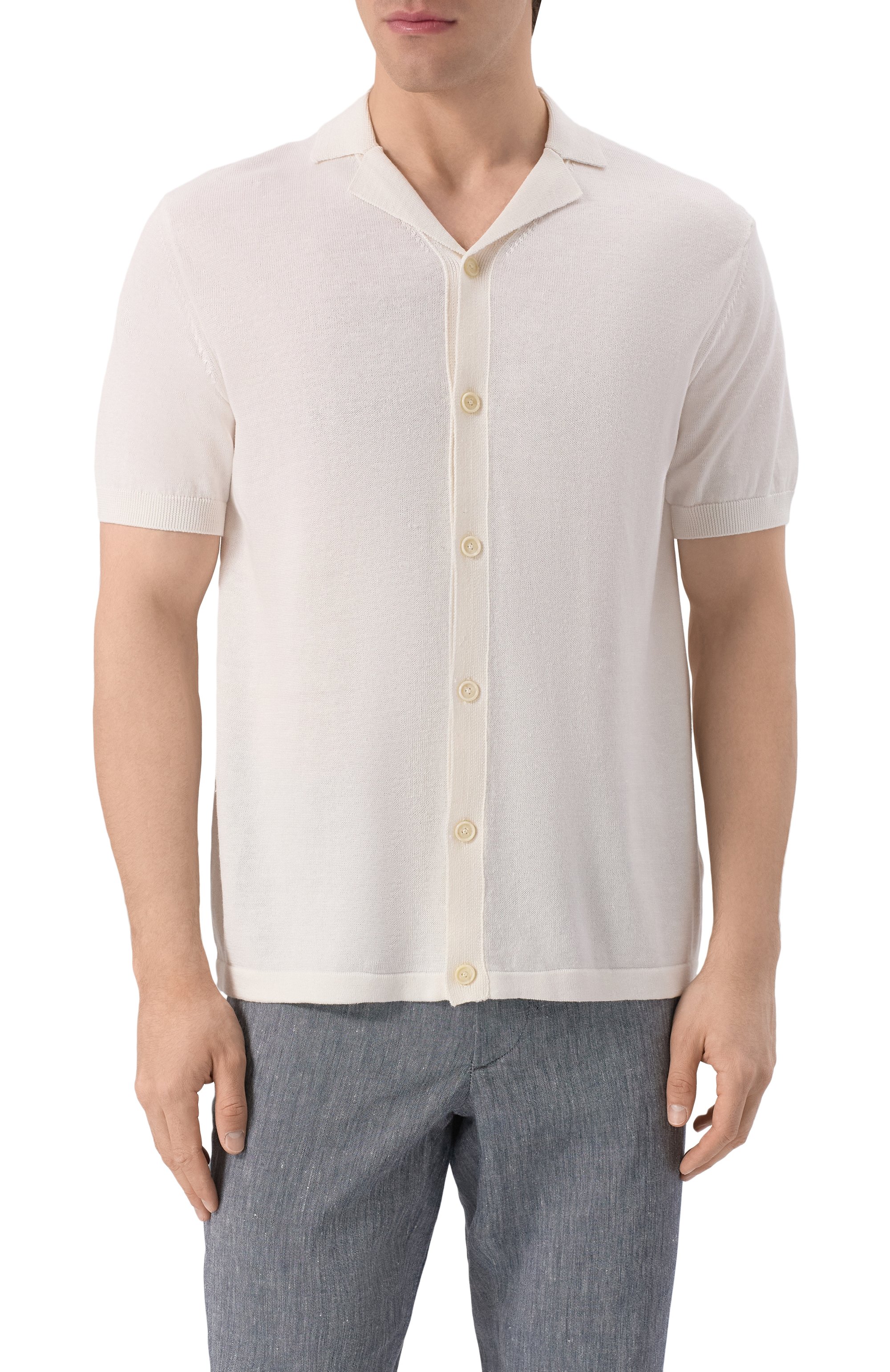 Рубашка из хлопка и льна VAN LAACK, арт. SAMIN/S00307, фото 3