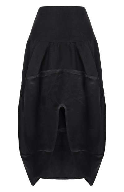 Женская атласная юбка YUZEFI, арт. KEYAN-BUBBLE SKIRT