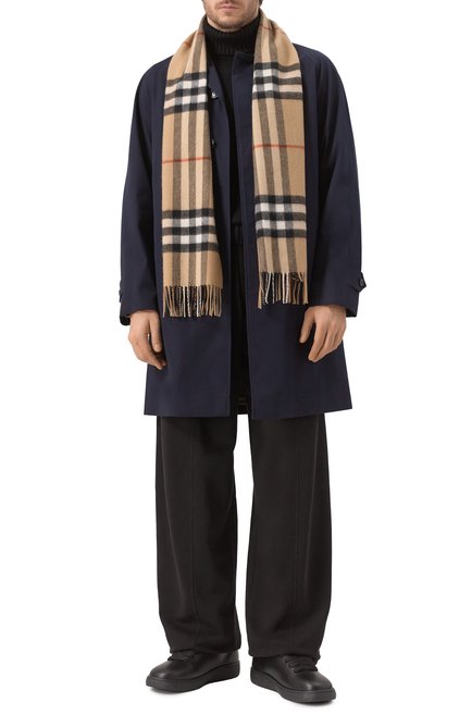 Мужские кожаные кеды box BURBERRY черного цвета, арт. 8095549 | Фото 2 (Материал сплава: Проставлено; Материал внешний: Натуральная кожа; Материал внутренний: Текстиль; Подошва: Массивная; Драгоценные камни: Проставлено)