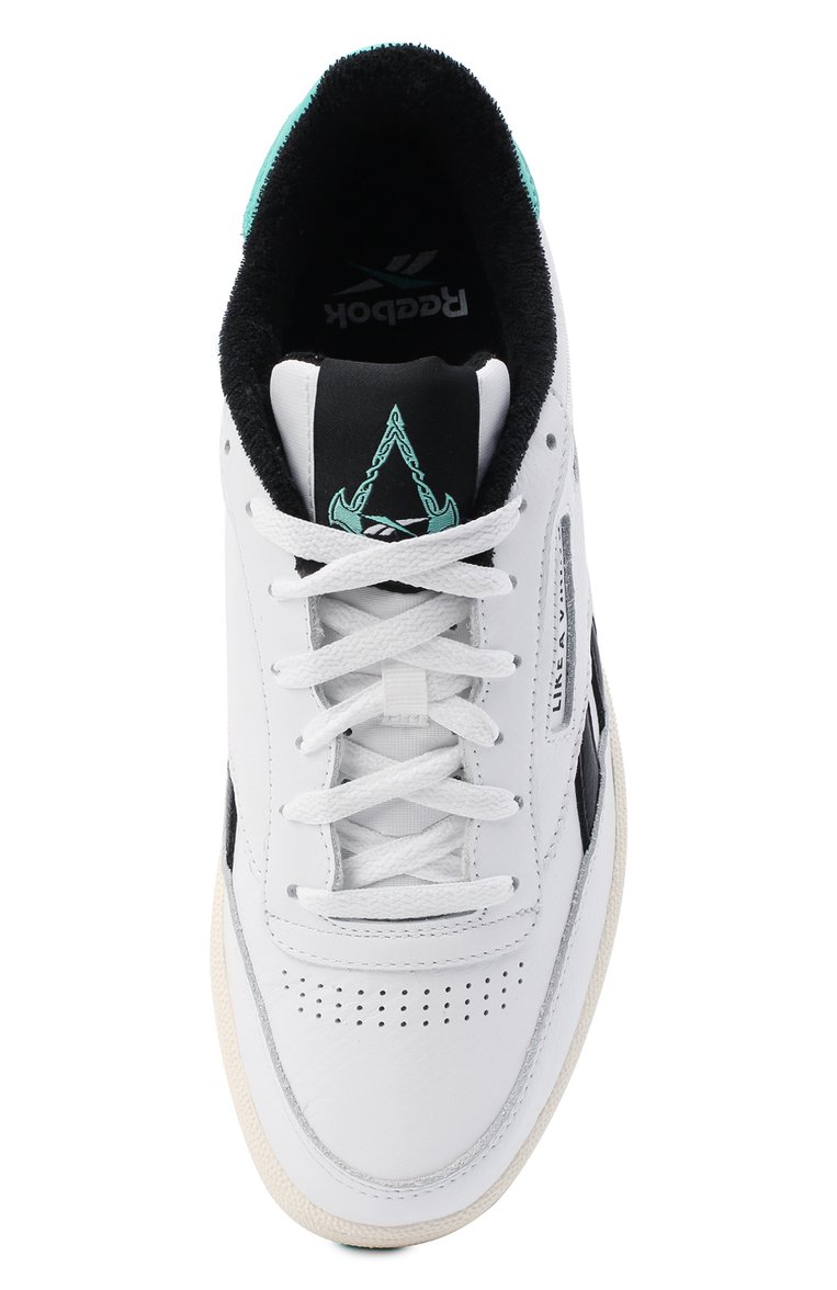 Reebok Club Reebok Valhalla Мужские белые кожаные кеды Reebok Club