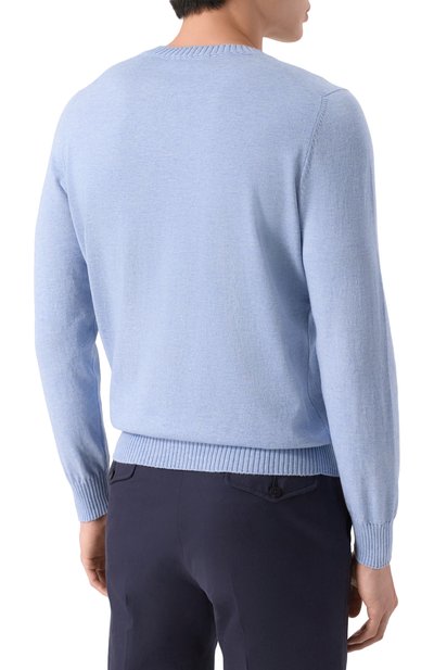 Джемпер из хлопка и кашемира GRAN SASSO, арт. 57167/23216, фото 4