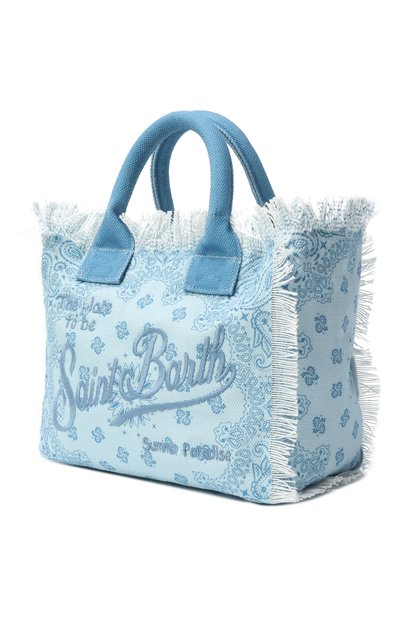 Сумка colette MC2 SAINT BARTH голубого цвета по цене 19150 руб., арт. STBA C0LETTE/C0L0001, фото 2 Сумка colette MC2 SAINT BARTH, арт. STBA C0LETTE/C0L0001, фото 2