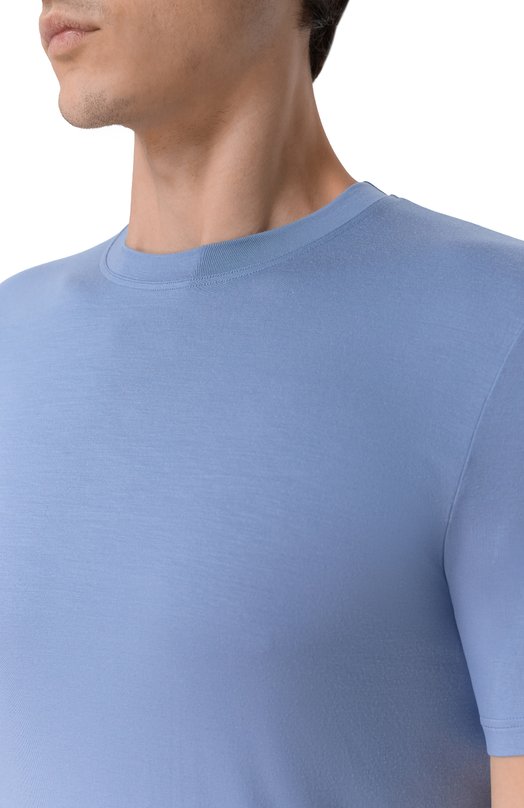 Футболка Zimmerli 700-1341 Голубой  700-1341 Фото 5