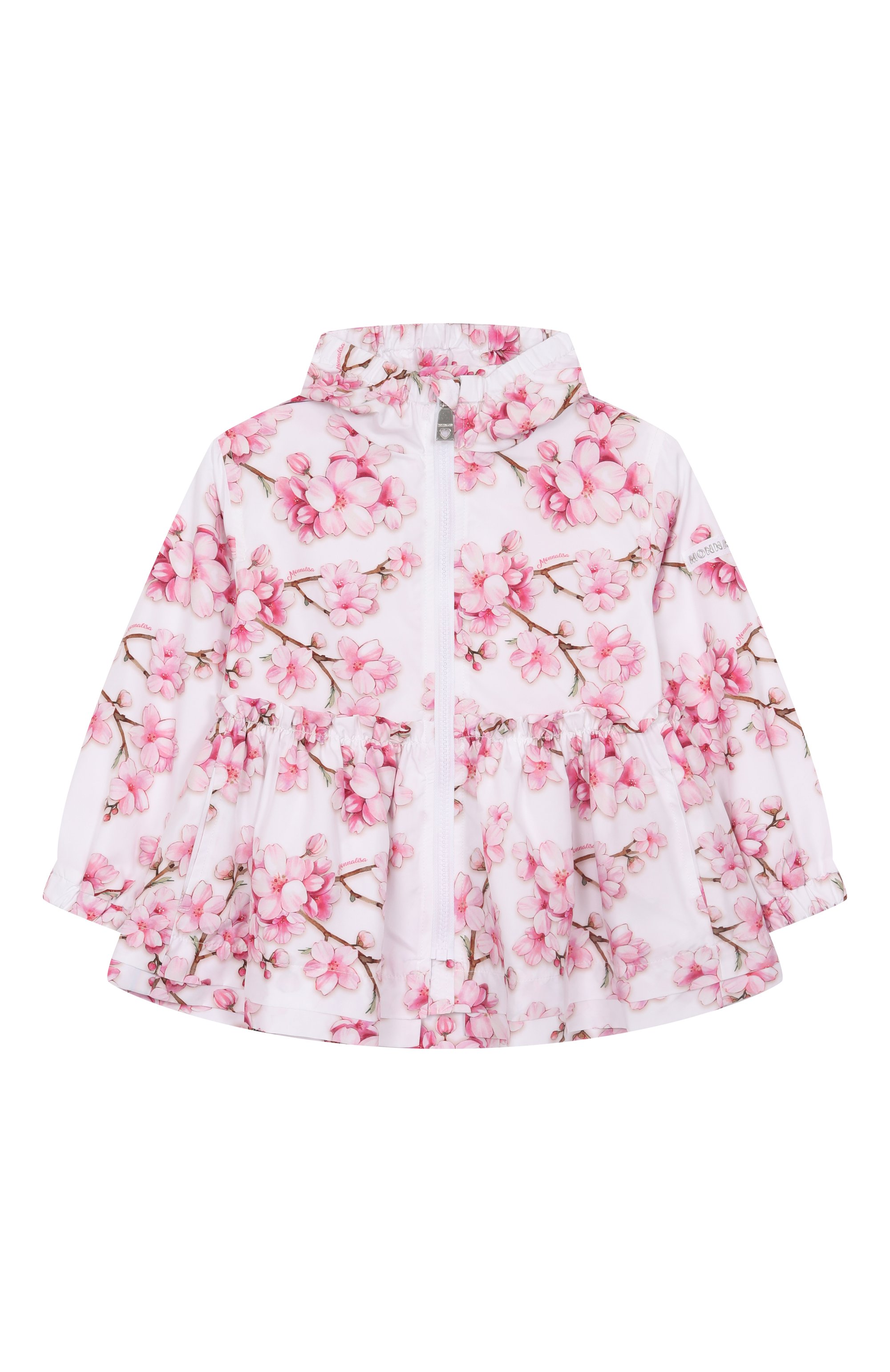 Ветровка MONNALISA светло-розового цвета по цене 29150 руб., арт. 19E101, фото 1 Ветровка MONNALISA, арт. 19E101, фото 1