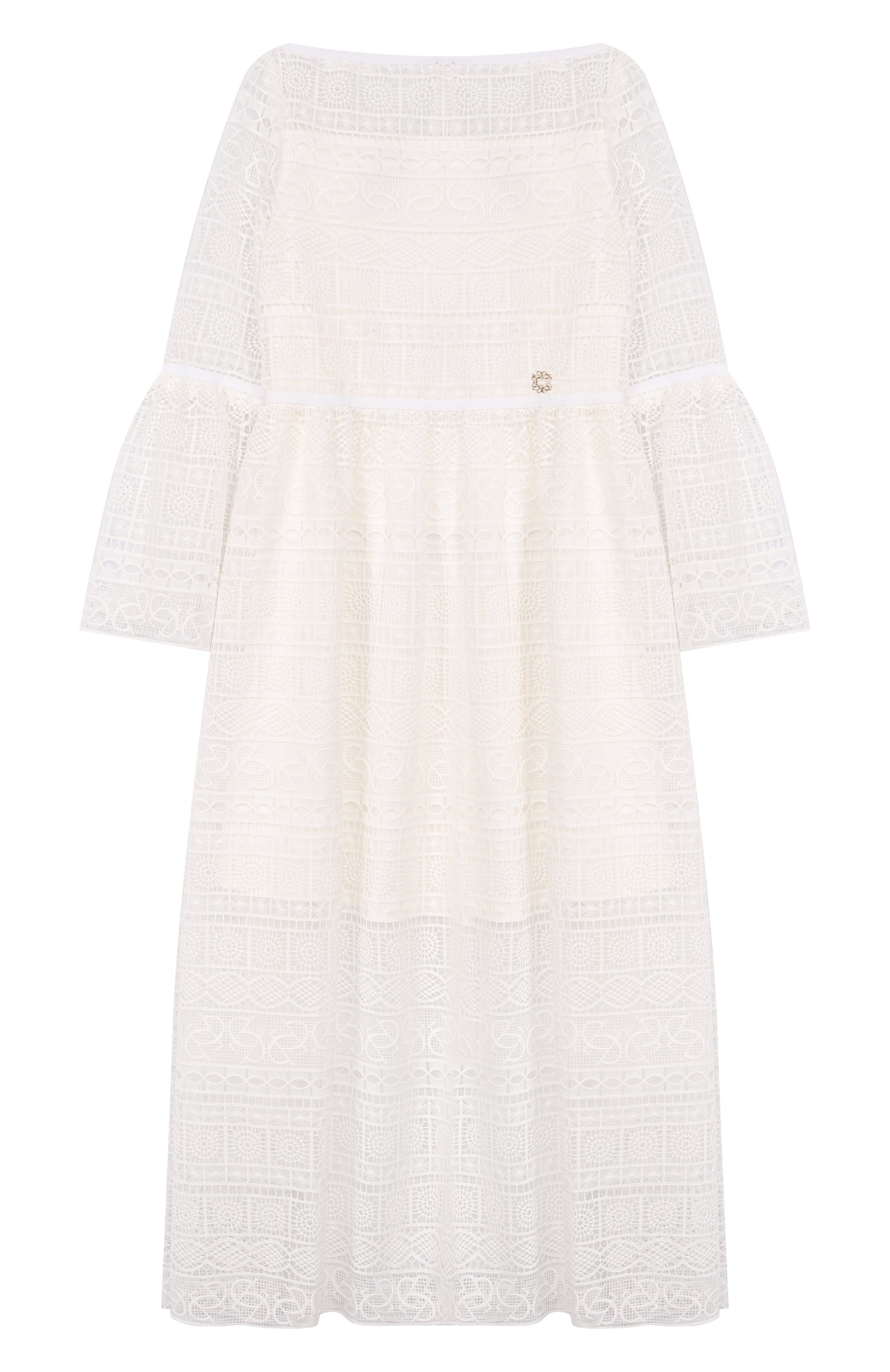 Хлопковое платье ELIE SAAB JUNIOR, арт. EFAB118 MX/TS1124, фото 1