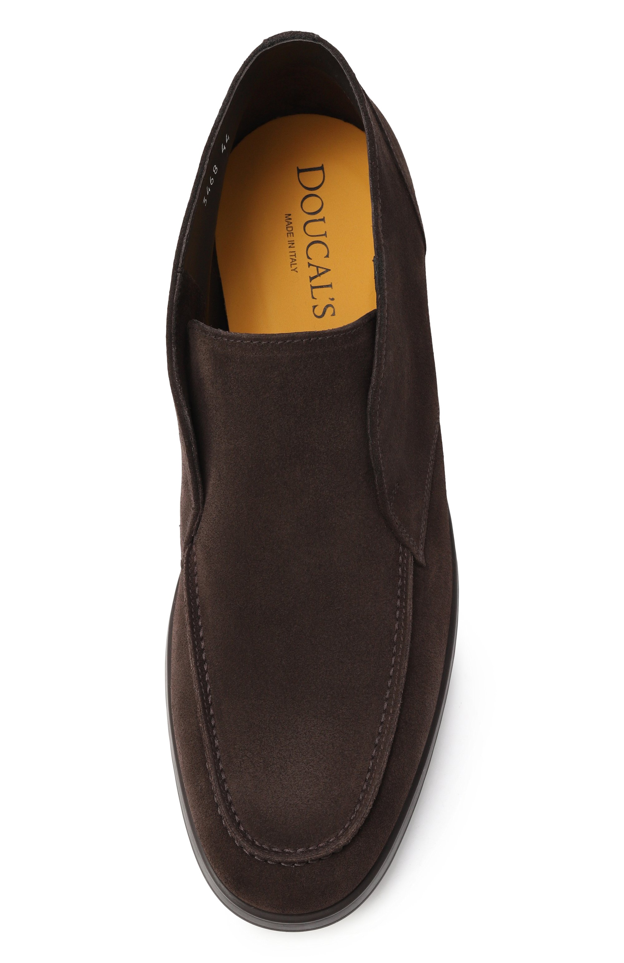 Замшевые ботинки DOUCAL'S темно-коричневого цвета по цене 54150 руб., арт. DU3468JEREUF009T, фото 6 Замшевые ботинки DOUCAL'S, арт. DU3468JEREUF009T, фото 6