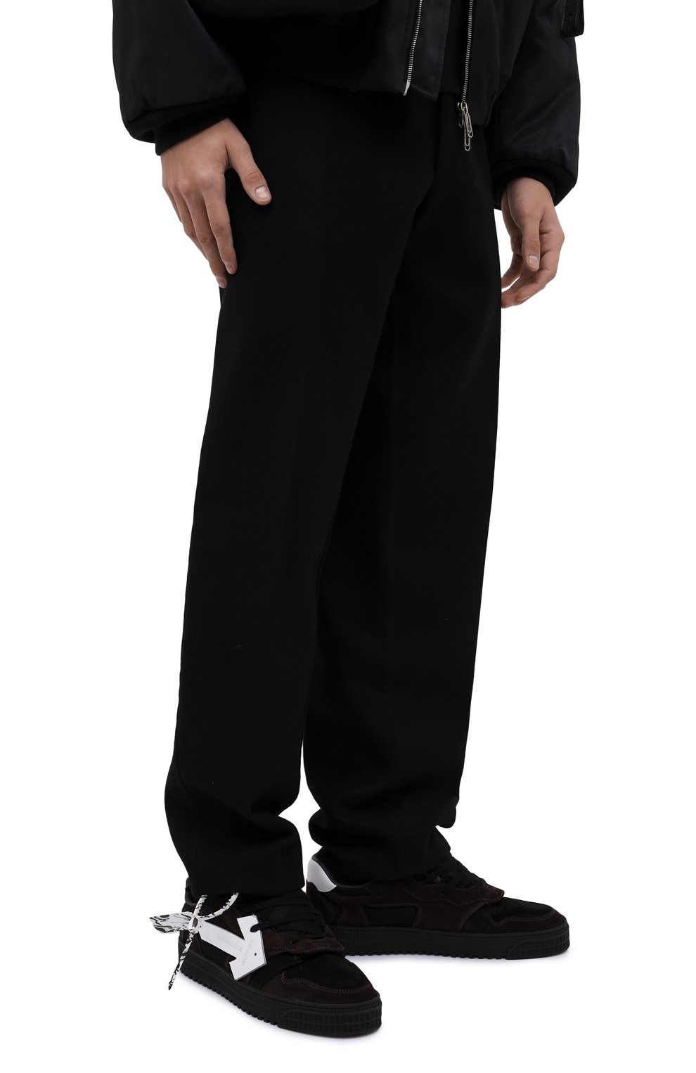 Комбинированные кеды floating arrow OFF-WHITE, арт. 0MIA151F21LEA0011001, фото 3