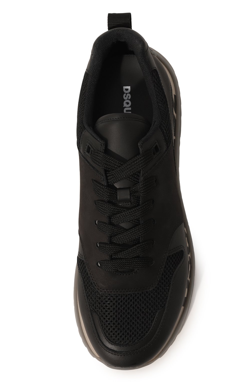 Кожаные кроссовки DSQUARED2, арт. SNM0213 015B0380, фото 6