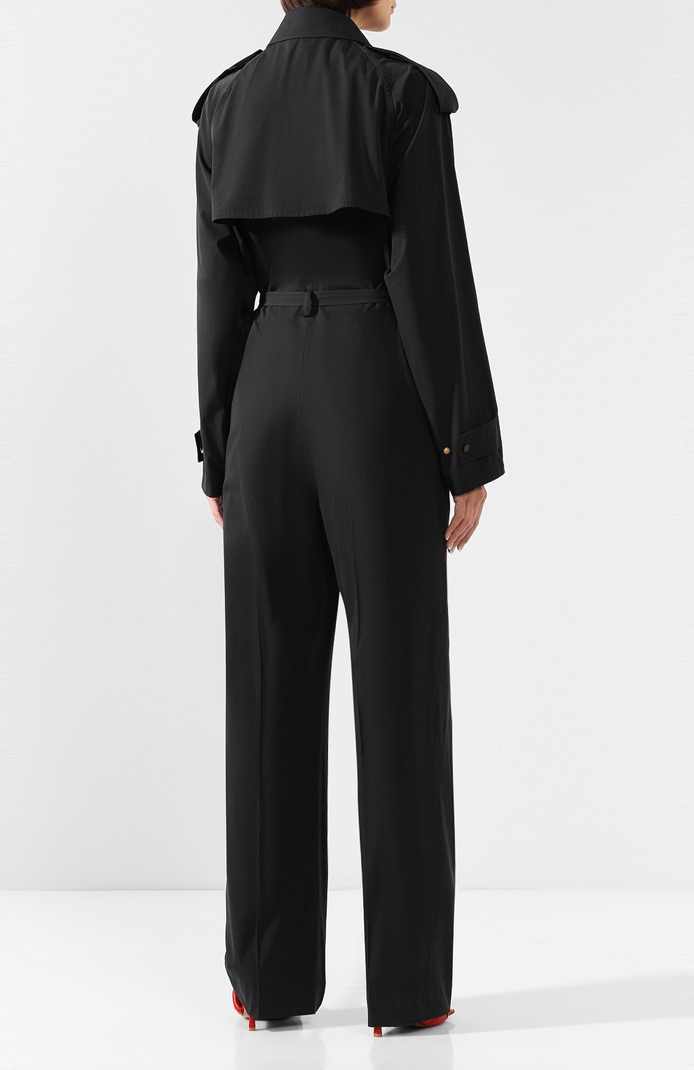 Комбинезон из смеси хлопка и вискозы BOTTEGA VENETA, арт. 609763/VA5Y0, фото 4