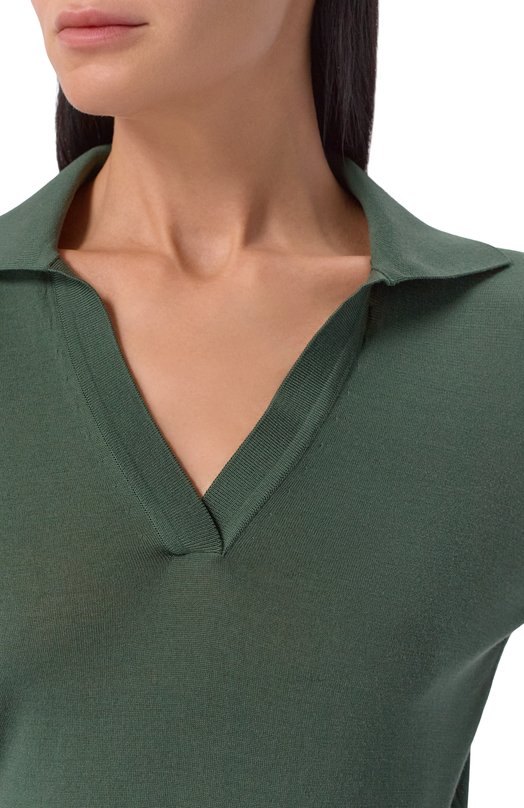 Шерстяной пуловер MVST M0-M25.1MW.K406 Зелёный  M0-M25.1MW.K406 Фото 5