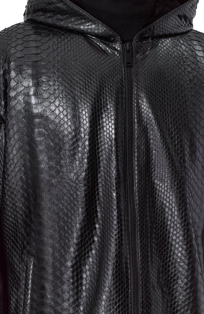 Куртка из кожи питона с подкладкой из норки MVST, арт. FEXECK-ES4455-1V, фото 5