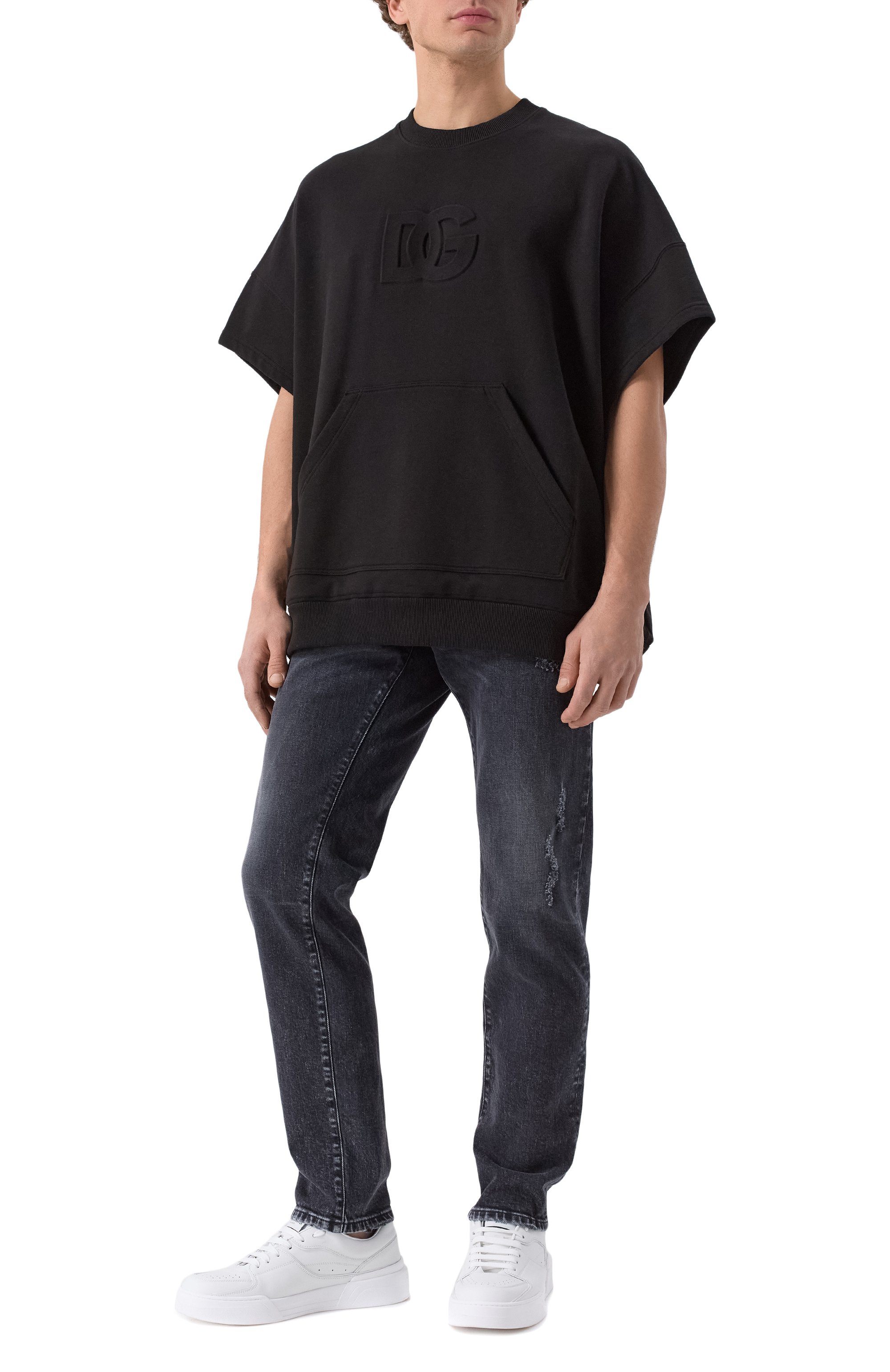 Хлопковая футболка DOLCE & GABBANA, арт. G9BNCZ/G702S, фото 2