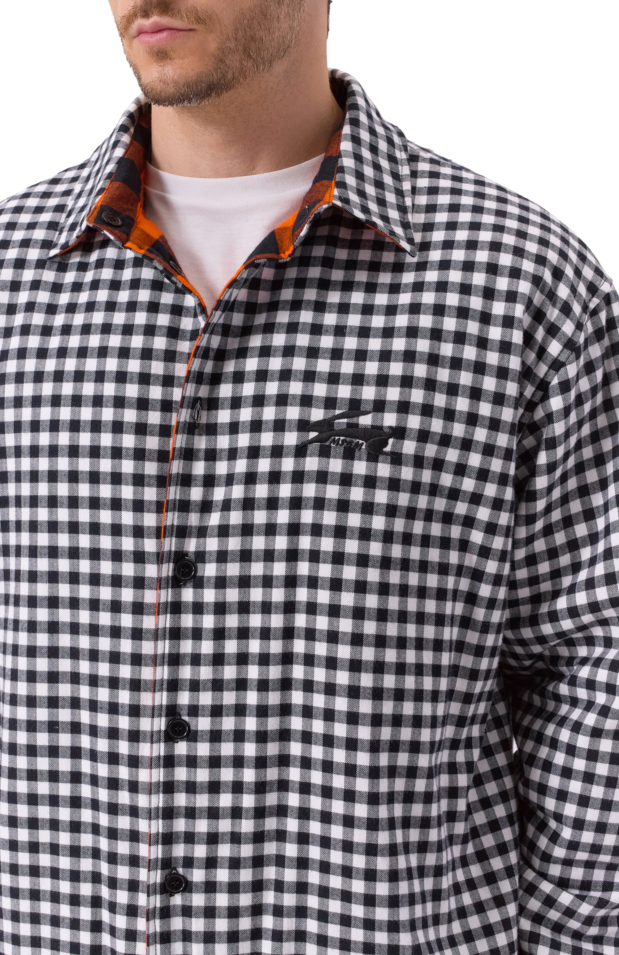 Двусторонняя куртка-рубашка MSGM, арт. 3940MH23/257502, фото 5