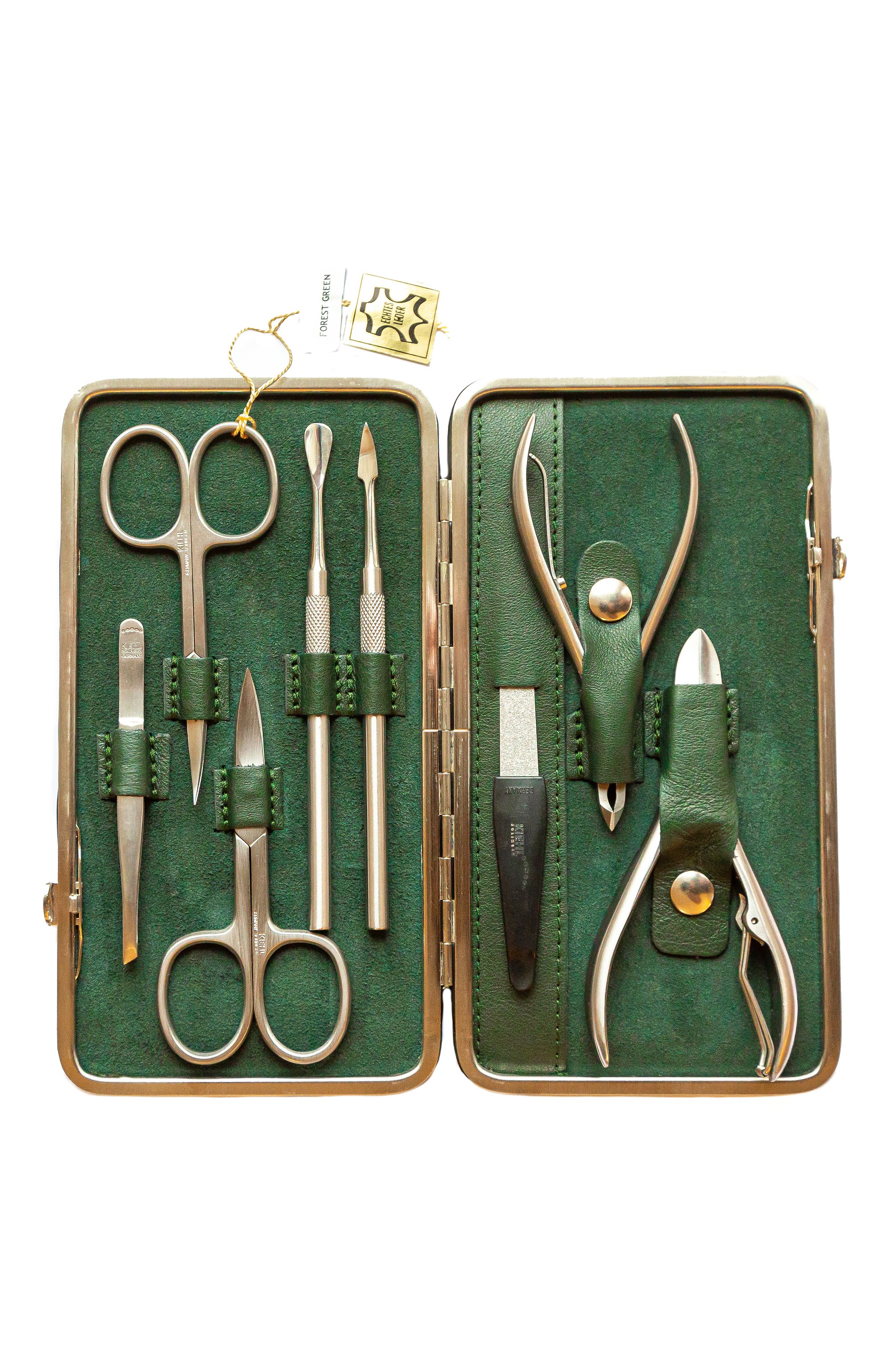 Маникюрный набор KIEHL SOLINGEN, арт. 9538/24i Forest green, фото 1