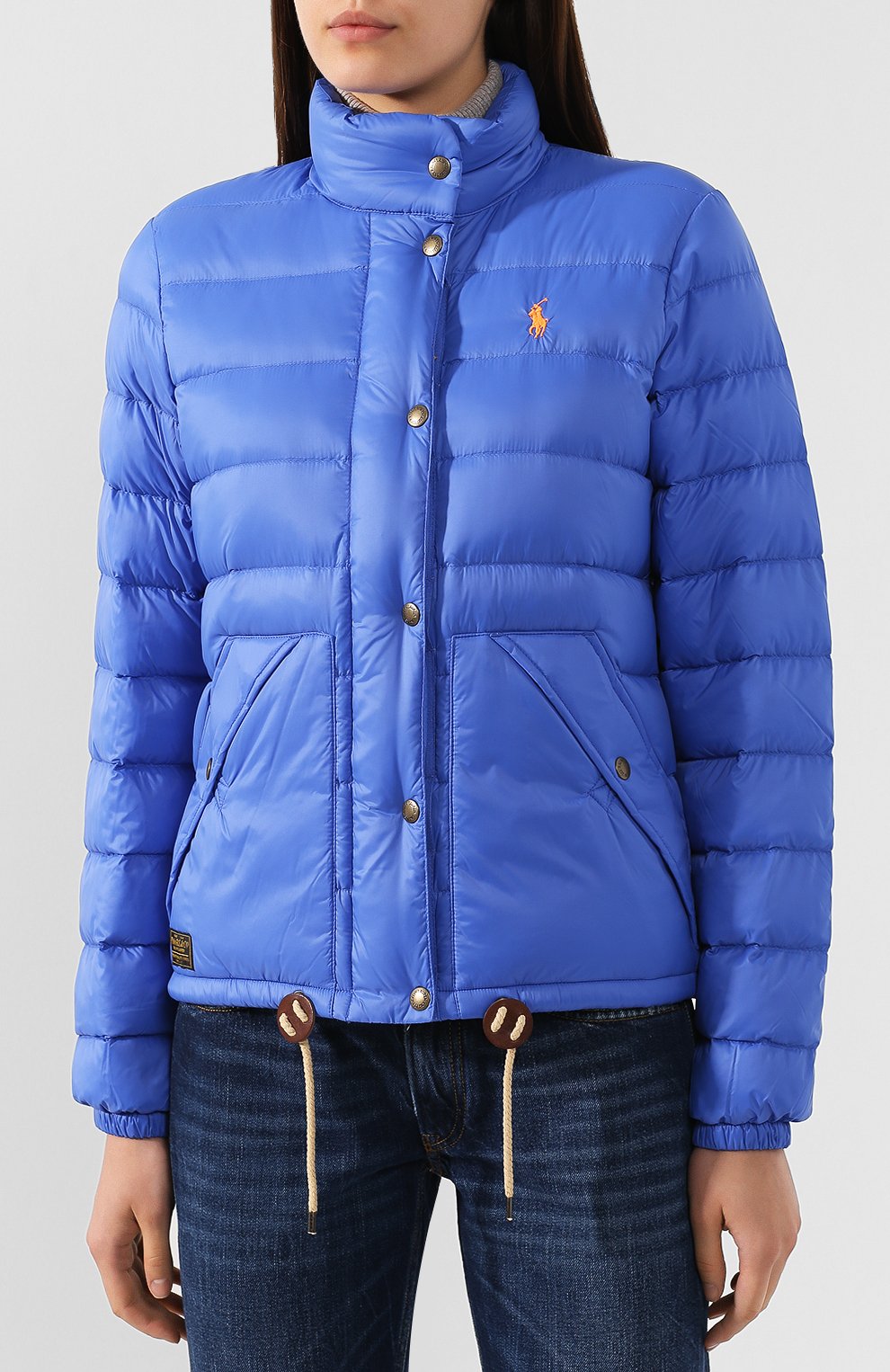 Пуховая куртка POLO RALPH LAUREN синего цвета по цене 39450 руб., арт. 211750267, фото 3 Пуховая куртка POLO RALPH LAUREN, арт. 211750267, фото 3