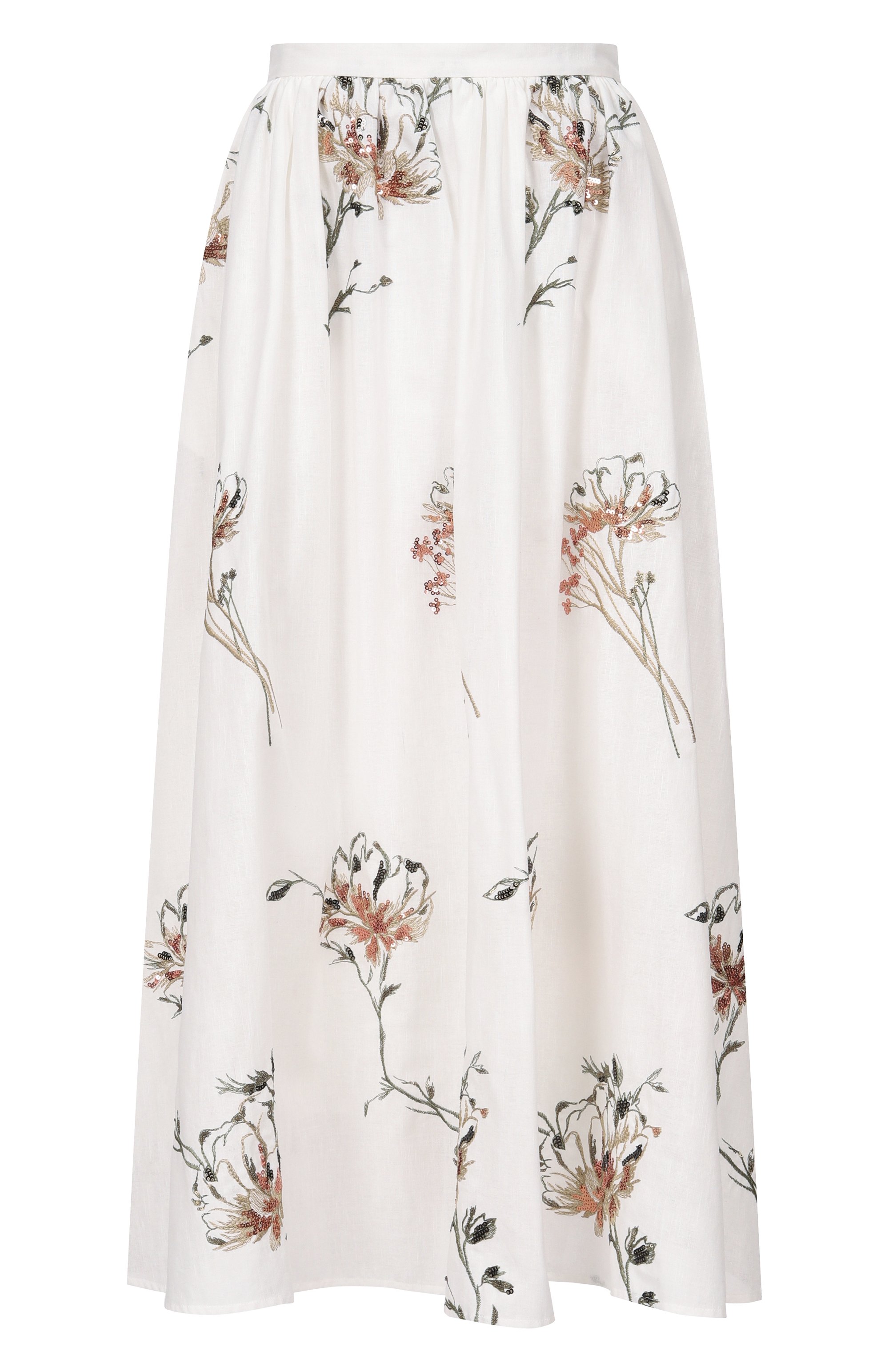 Юбка из хлопка и льна OLOLOL, арт. OLSK039/3406.BQ102, фото 1