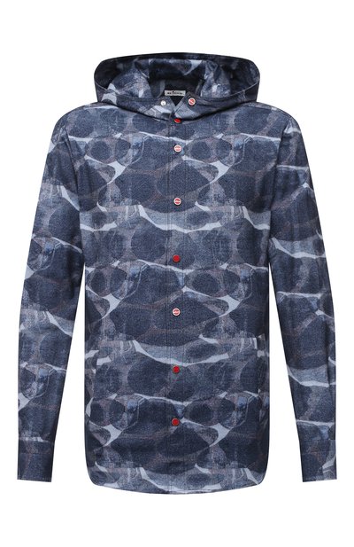 Хлопковая рубашка KITON, арт. UMCMARH0748301, фото 1