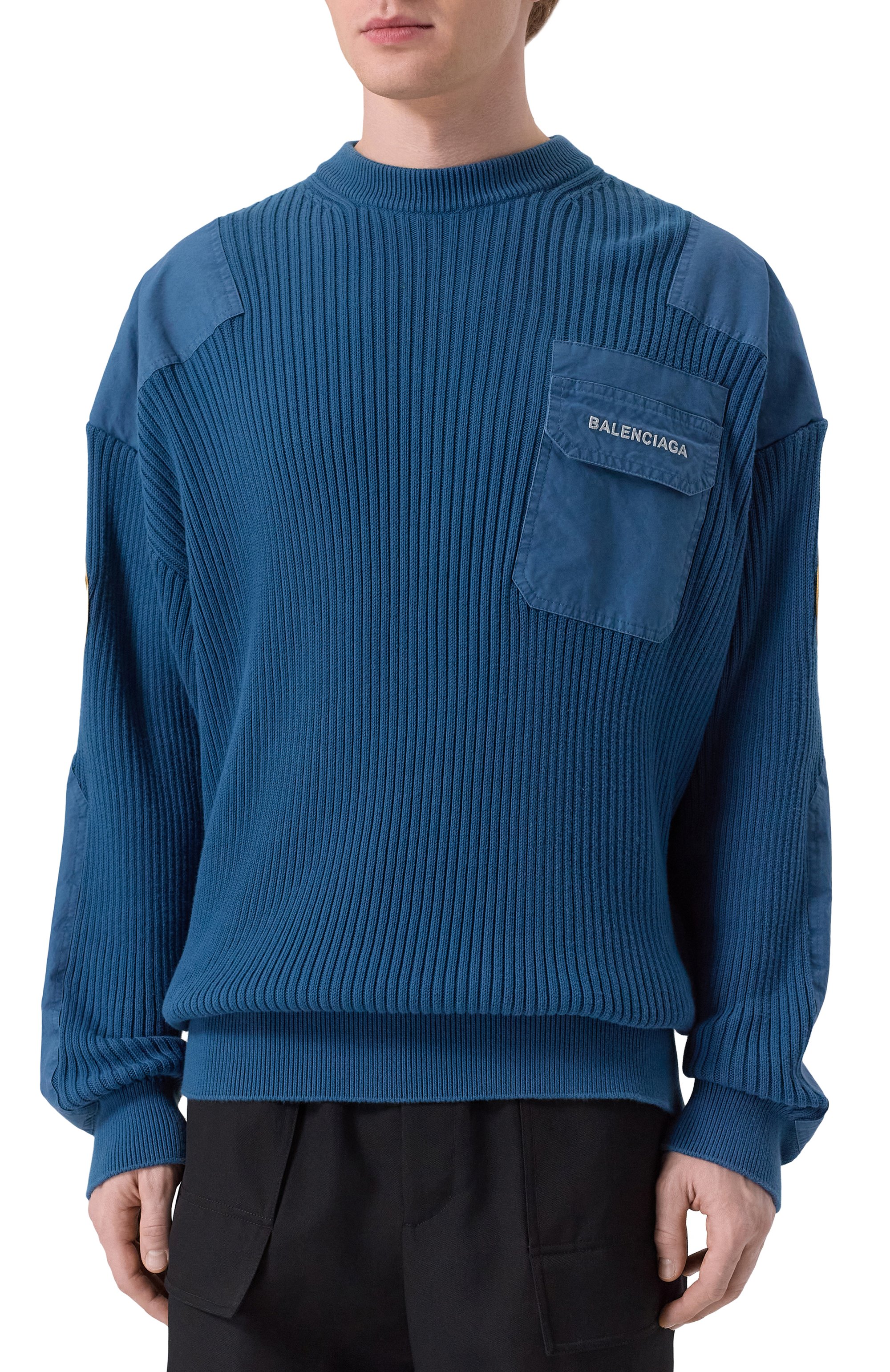 Хлопковый свитер BALENCIAGA, арт. 833238/T3386, фото 3