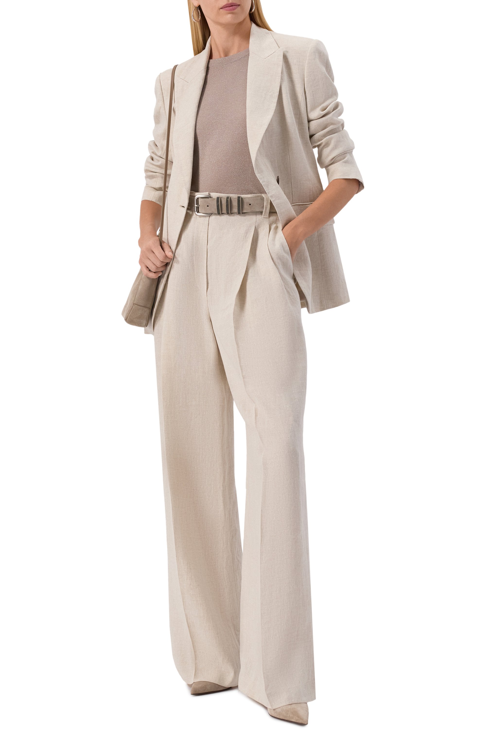 Пуловер из кашемира и шелка BRUNELLO CUCINELLI, арт. M41810000P, фото 2