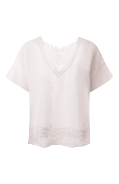 Женский топ изо льна и вискозы MAURIZIO, арт. W08040679