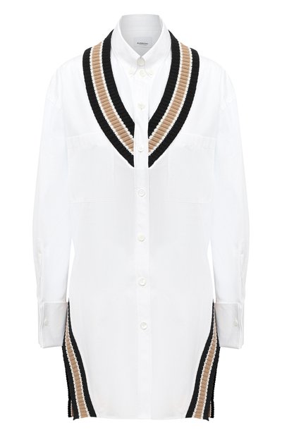 Женская хлопковая рубашка BURBERRY, арт. 4566409