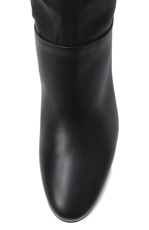 Кожаные ботильоны Premiata M7134/ANIL/NAPPA STRETCH Чёрный  M7134/ANIL/NAPPA STRETCH Фото 6