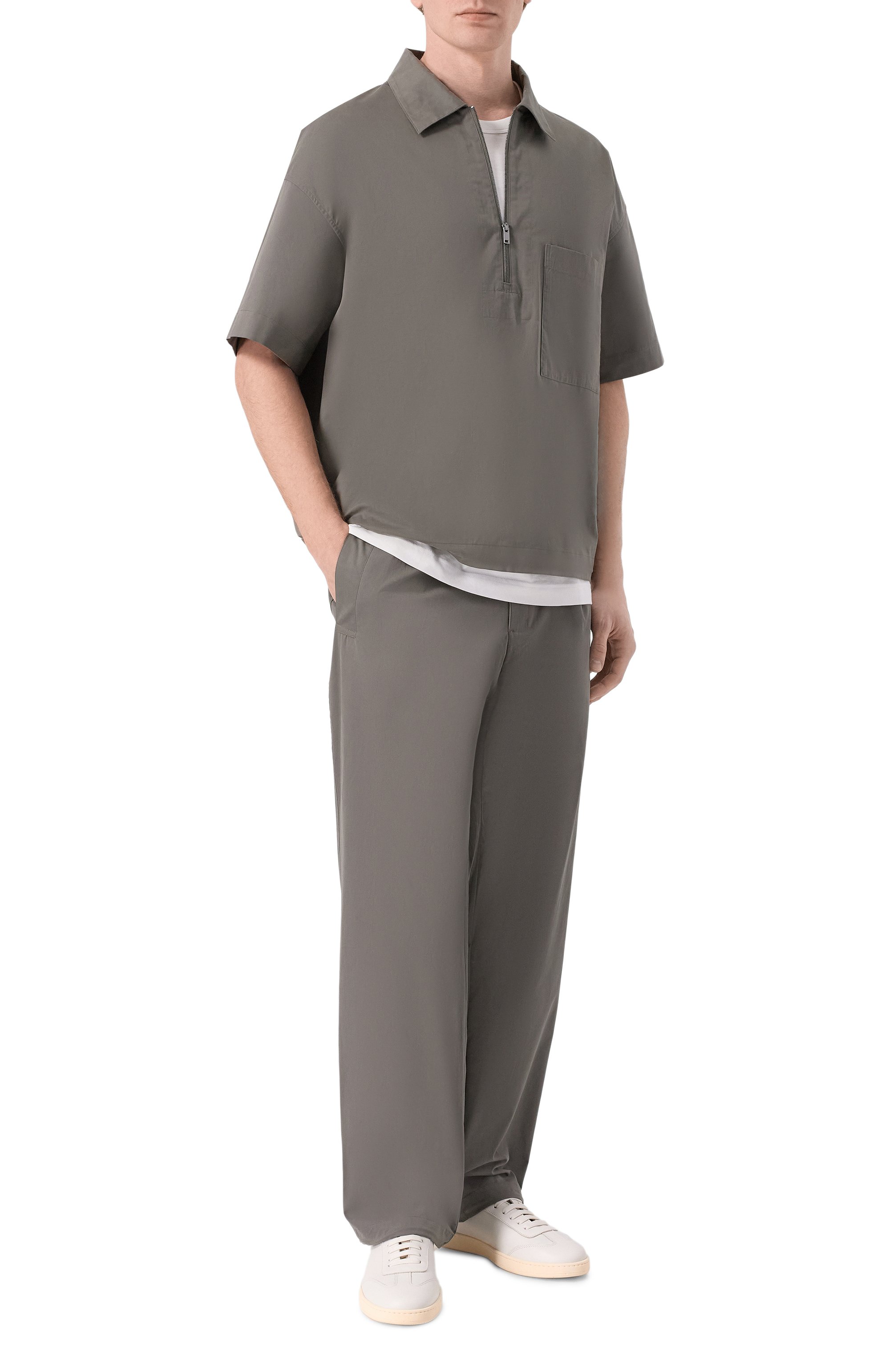 Хлопковая рубашка 12 STOREEZ, арт. 137294, фото 2