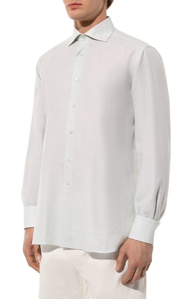 Рубашка из хлопка и льна STEFANO RICCI, арт. MC001427/R2755, фото 3