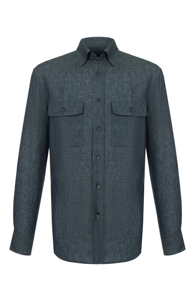 Мужская льняная рубашка BRIONI, арт. SCFA0L-P9111