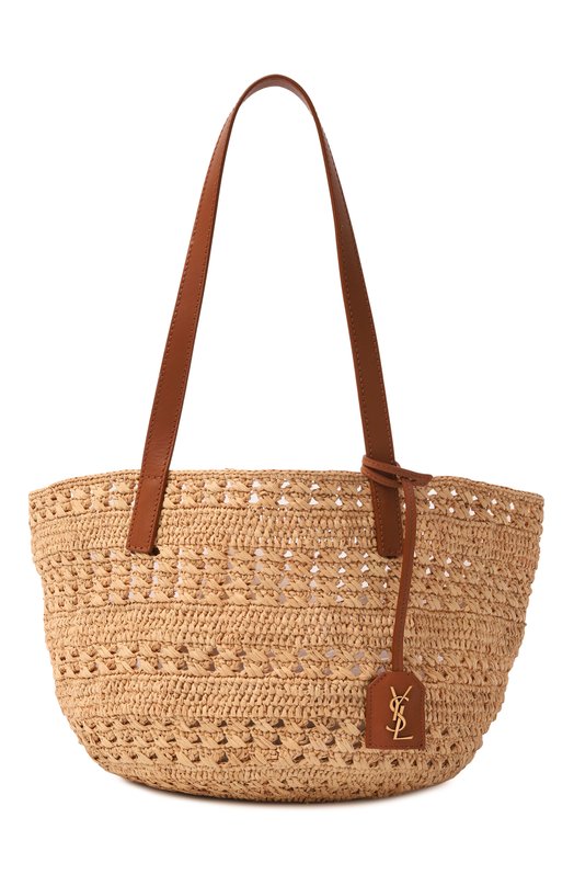Сумка Panier small Saint Laurent 761461/GAAAC Бежевый 761461/GAAAC
