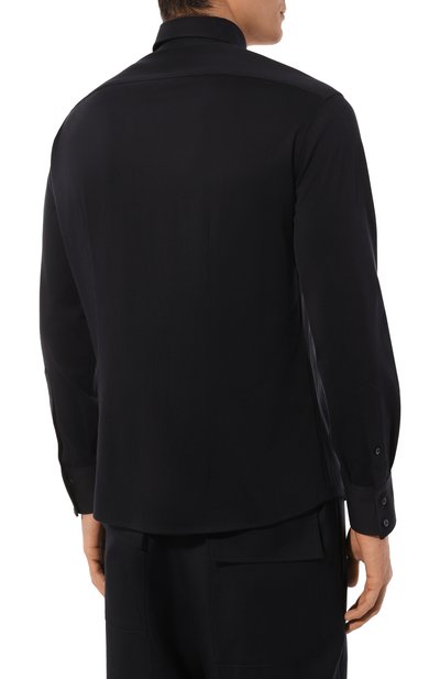 Хлопковая рубашка BRUNELLO CUCINELLI, арт. M0B136686, фото 4